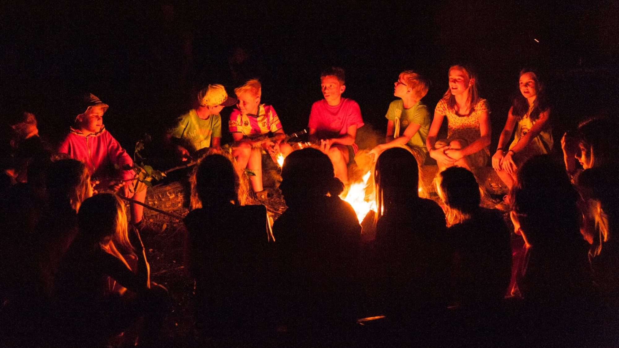 Jungscharlager Lagerfeuer